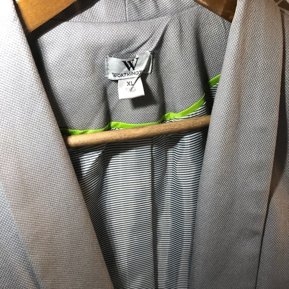 Worthington Poplin Blazer - Picture 3 of 3